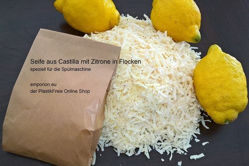 Seife aus Castilla mit Zitrone in Flocken 100g